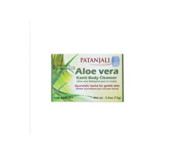 PATANJALI ALOE VERA BODY SOAP 75 GR
