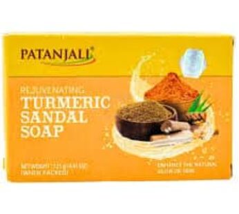PATANJALI TURMERIC SANDAL SOAP 125 GR