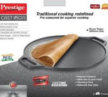 PRESTIGE CAST IRON DOSA TAWA 30CM