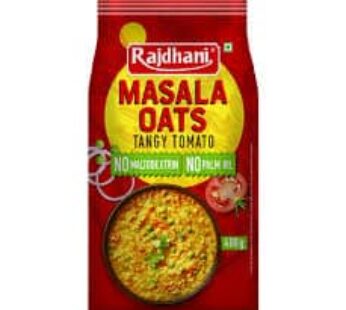 RAJDHANI MASALA OATS TANGY TOMATO 400 GR