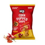 BRB CORN POPPED ACHAARI MIRCH CHIPS 48 GR