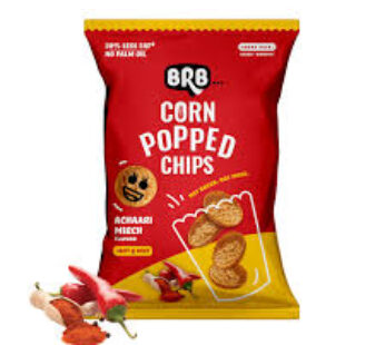 BRB CORN POPPED ACHAARI MIRCH CHIPS 48 GR