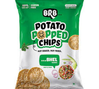 BRB POTATO POPPED BHEL FLAVOUR CHIPS 48 GR