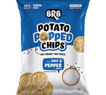 BRB POTATO POPPED CHIPS SALT & PEPPER 48 GR