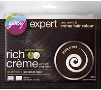 GODREJ HAIR DRY CREME  BLACK BROWN 20 GR