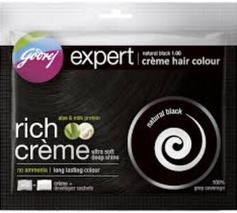 GODREJ HAIR DRY CREME  NATURAL BLACK 20 GR