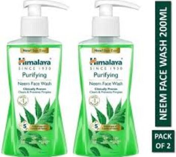 Himalaya NEEM Face Wash (PUMP) 2X200ml