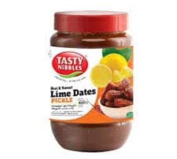 TASTY NIBBLES HOT & SWEET LIME DATES PICKLE 200 GR