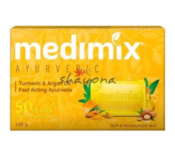 MEDIMIX SOAP WITH TURMERIC  WITH ARGAN OIL 125 GR