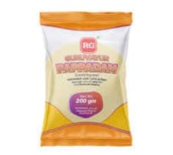 RG GURUVAYUR PAPADAM 200G