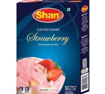 SHAN STRAWBERRY CUSTARD POWDER 200 GR